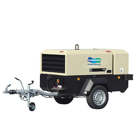 Air Compressor Hire - Air Tools Hire - 180cfm Diesel Air Compressor