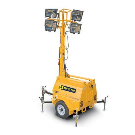 Lighting Tower Hire - Portable Lighting Hire