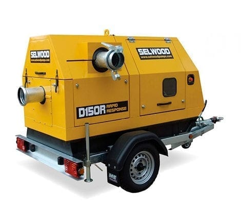 Fluid Management Hire - Pump Rental - Pump Hire Near You - Diesel Pump 150mm